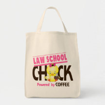Law School Chick 4 Canvas Bags