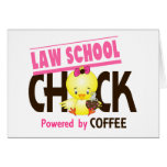 Law School Chick 4 Greeting Card