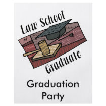 Law School Graduate Custom Flyer