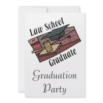 Law School Graduate Personalized Announcements