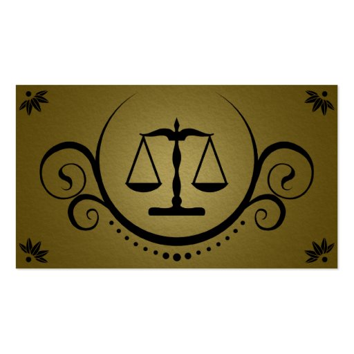 law sophistications business cards (front side)