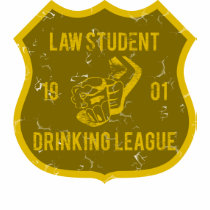 Law Student Drinking League t-shirts