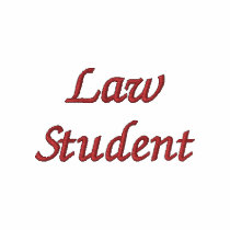 Law Student-Embroidered Polo Shirt embroidered shirts by pammys Law Student-Embroidered Polo Shirt embroidered shirts