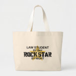 Law Student Rock Star Tote Bag