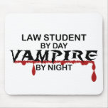 Law Student Vampire by Night Mouse Pads