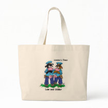 Law & Udder Funny Cow Cartoon Gifts, Collectibles bags by beardiethor123 Law & Udder Funny Cow Cartoon Gifts, Collectibles bags