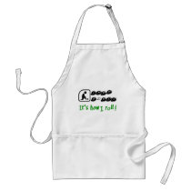 Lawn Bowls -It's How I Roll Apron