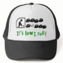 Lawn Bowls -It's How I Roll Mesh Hats