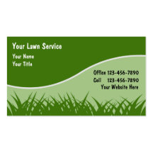 Lawn Business Cards