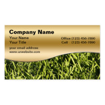 Lawn Business Cards