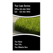 Lawn Business Cards