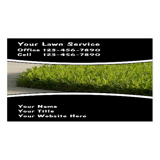 Lawn Business Cards