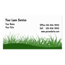 Lawn Business Cards