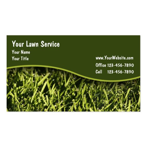 Lawn Business Cards
