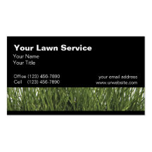 Lawn Business Cards