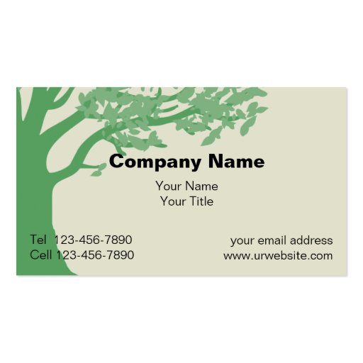 Lawn Business Cards NEW