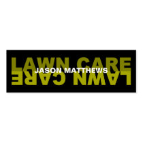 Lawn Care Business Card