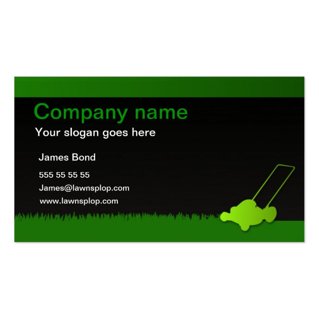 Landscaping Business Card Template