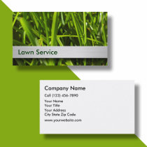 Lawn Care Business Cards
