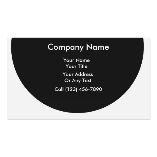 Lawn Care Business Cards (back side)