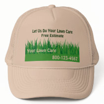 Lawn Care Hat by all_items Lawn Care Hat
