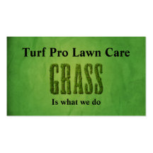 Lawn Care & Lanscaper Business Card Templates