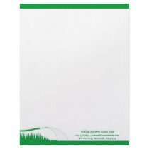 Lawn Care Letterhead