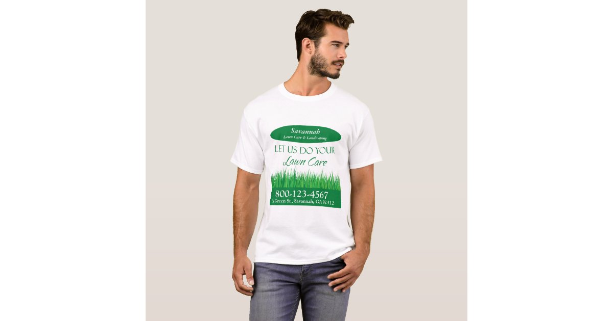 Lawn Care Shirt | Zazzle