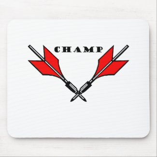 Lawn Dart Champion mousepad