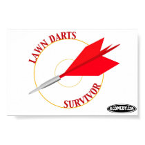 Lawn Darts Survivor Poster posters