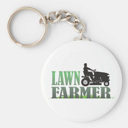 Lawn Farmer Keychains