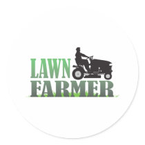 Lawn Farmer stickers by cdandc Lawn Farmer stickers