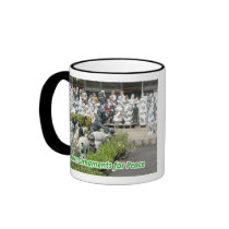 Lawn Ornaments For Peace mugs