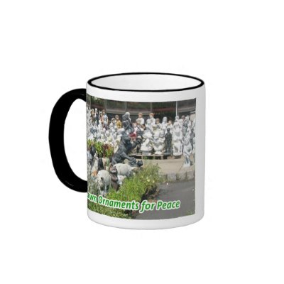 Lawn Ornaments For Peace Mug by burbia