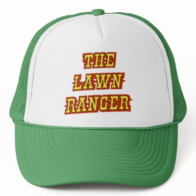 Lawn Ranger Trucker Hats by imagefactory