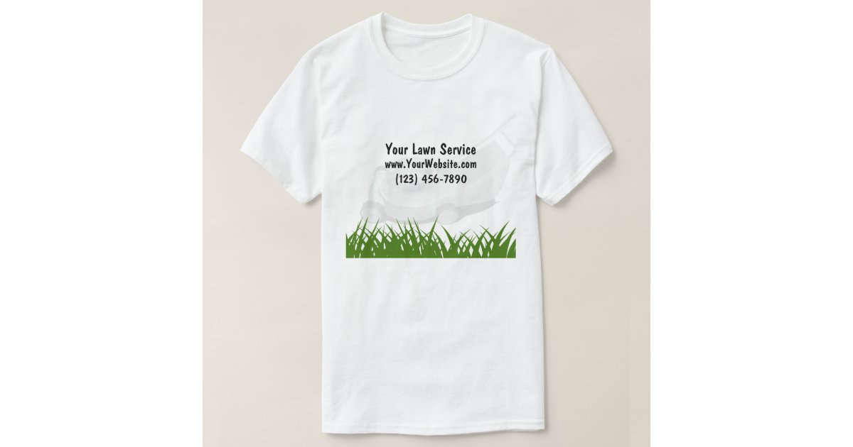 Lawn Service Tshirts | Zazzle