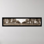 Lawn University of Virginia Huge Photo 1911 Print
