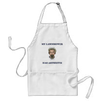 Lawnmower Has Arthritis Aprons