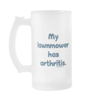 Lawnmower Has Arthritis Coffee Mugs