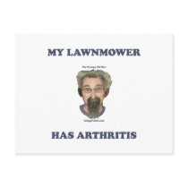 Lawnmower Has Arthritis Post Cards