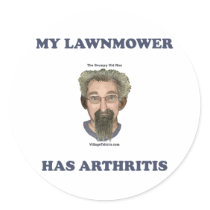Lawnmower Has Arthritis