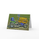 Lawnmower Racing Card - Blank