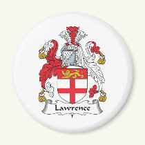 Lawrence Family Crest Magnet