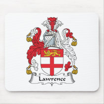 Lawrence Family Crest Mousepad