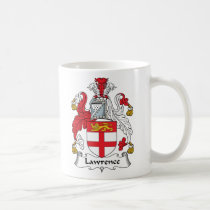 Lawrence Family Crest Mug