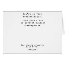 Laws Against Awesome Card