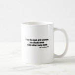 Laws and Sausage quote Mug