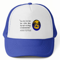 Laws, Aristotle baseball cap, hat