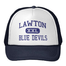Lawton - Blue Devils - High - Lawton Michigan Mesh Hat