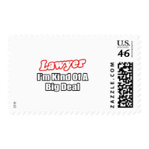 Lawyer...Big Deal Postage Stamps